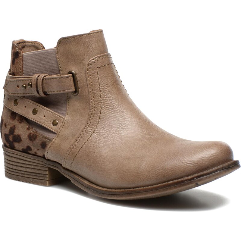 Mustang shoes - Lienos - Stiefeletten & Boots für Damen / beige