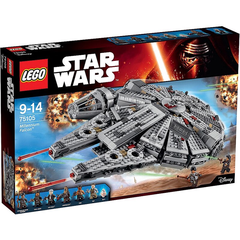 LEGO®, Raumschiff (75105), »Star Wars? Millennium Falcon?«