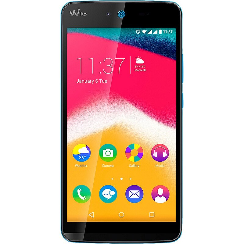 Wiko Rainbow JAM Smartphone, 12,7 cm (5 Zoll) Display, Android 5.1 Lollipop, 8GB interner Speicher