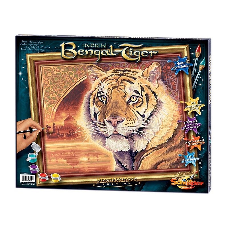 Schipper, Malen nach Zahlen, »Bengal-Tiger«