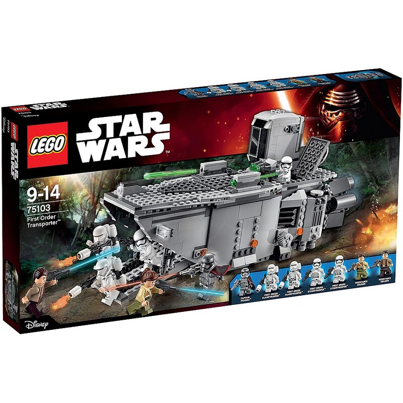 LEGO® Transporter mit Doppelshooter (75103), »Star Wars First Order Transporter?«