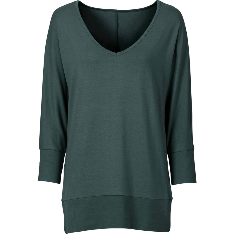 RAINBOW Oversized-Shirt 3/4 Arm in grün für Damen von bonprix