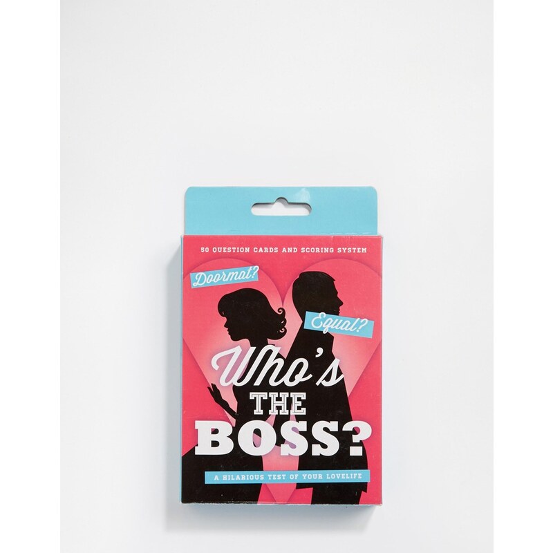 50Fifty - Who's the Boss - Quiz-Spiel - Mehrfarbig