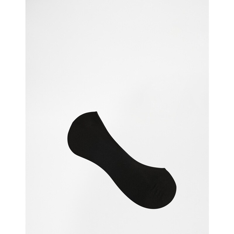 ASOS - Unsichtbare Socken in Schwarz - Schwarz