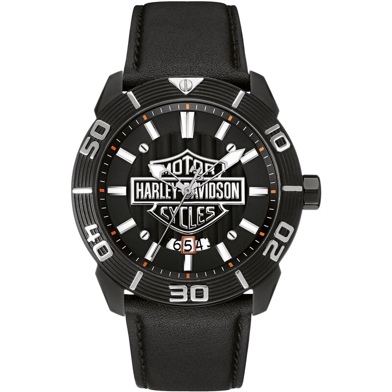 Harley-Davidson Herren-Armbanduhr 78B136