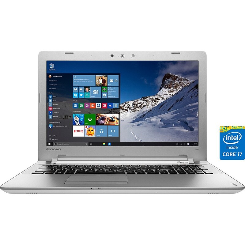 Lenovo Ideapad 500-15ISK (80NT005WGE) Notebook, Intel® Core? i7, 39,6 cm (15,6 Zoll)