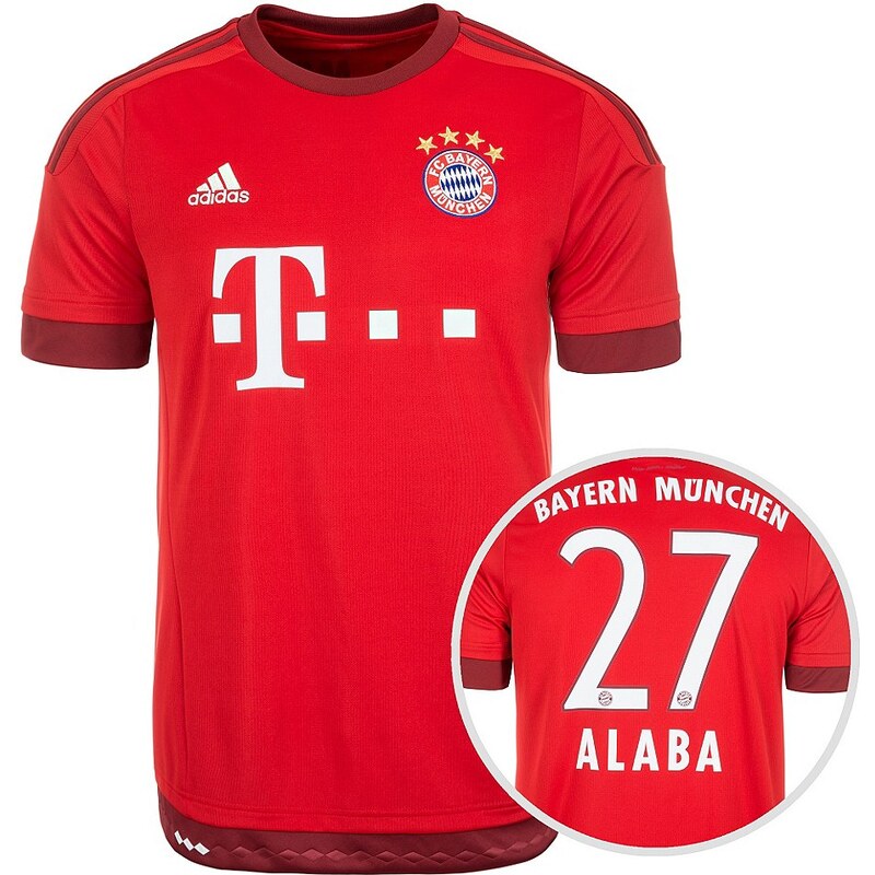 adidas Performance FC Bayern München Trikot Home Alaba 2015/2016 Herren