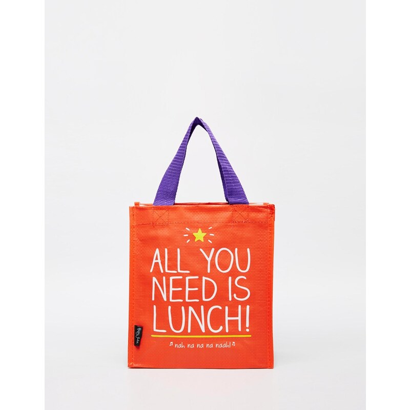 Happy Jackson - All You Need Is Lunch - Tasche - Rot