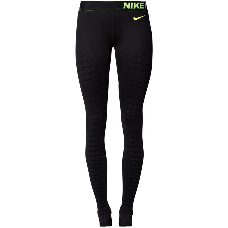 Nike Performance PRO RECOVERY Tights black/volt