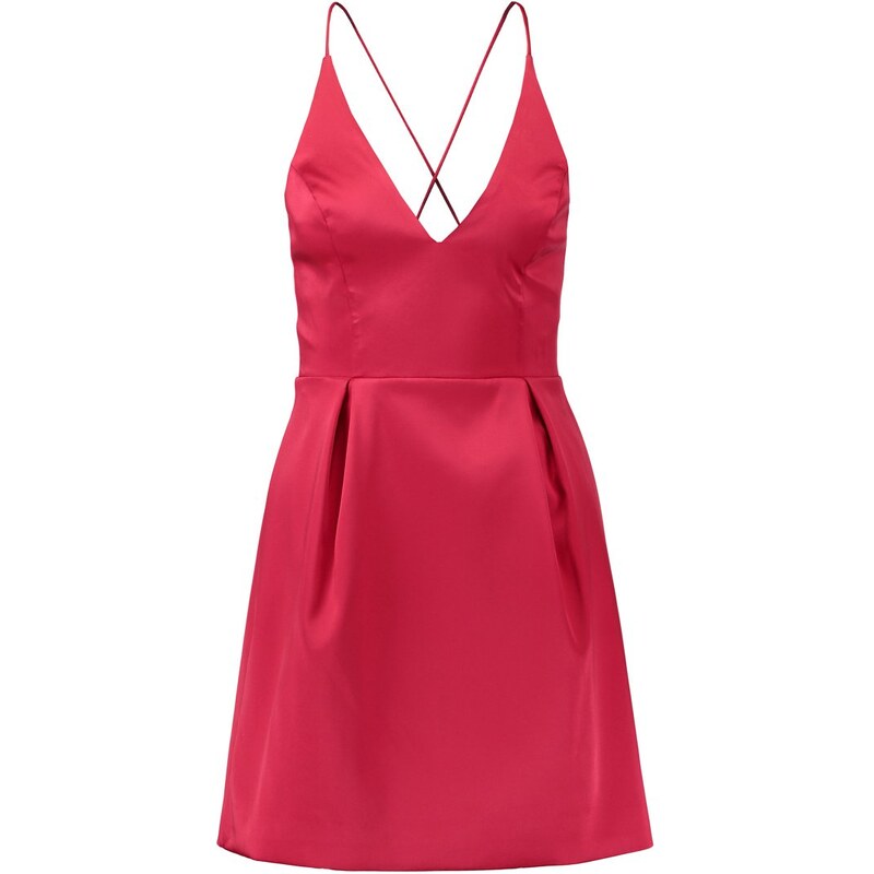 Topshop PLUNGE Cocktailkleid / festliches Kleid red