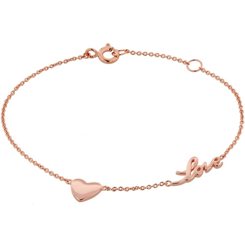 Heart To Get Silber-Armband Heart And Love Rosé B101HEL13R