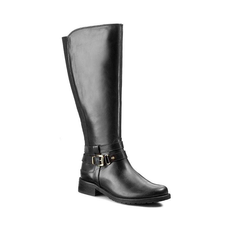 Stiefel CLARKS - Nessa Abbey 261130415 Black Leather