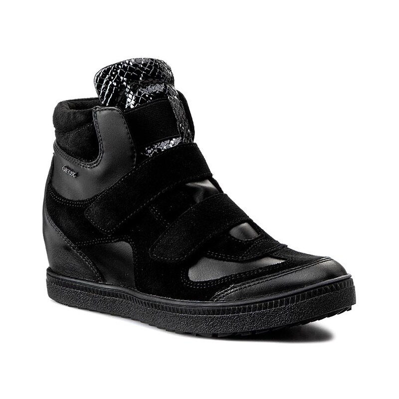 Sneakers GEOX - D Amaranth H. B D52S9B 022BC C9999 Schwarz