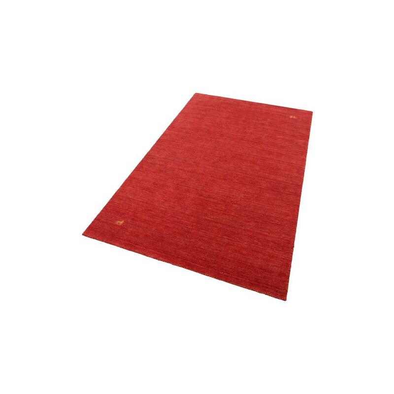 Teppich Parwis Gabbeh Super 4, 5 kg/m² handgearbeitet Schurwolle PARWIS rot 1 (B/L: 60x90 cm),4 (B/L: 170x240 cm),6 (B/L: 200x300 cm)