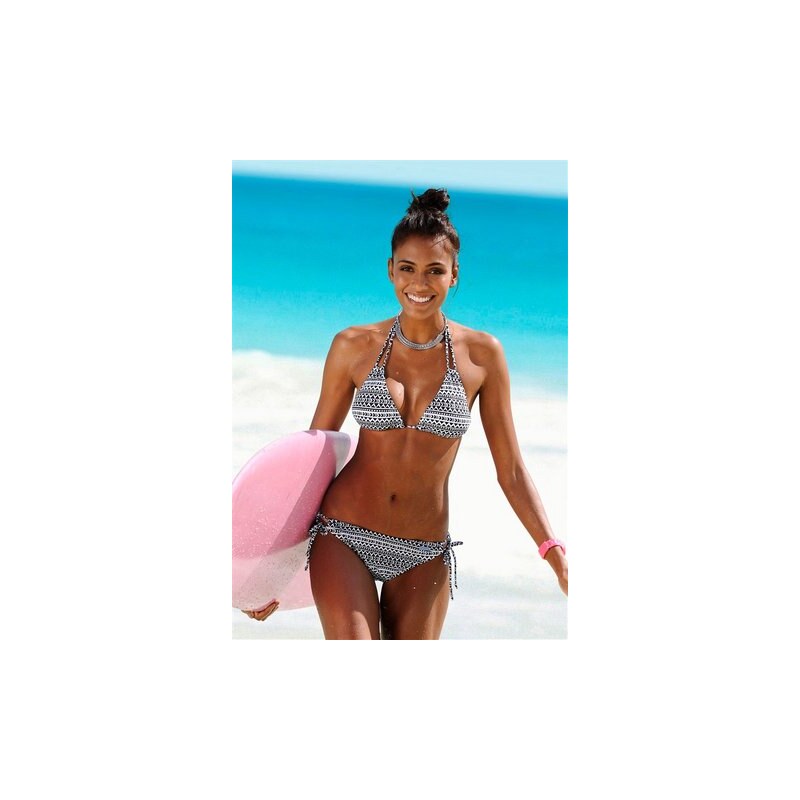 Venice Beach Bikini-Hose Ethno schwarz 32,34,36,38,40,42