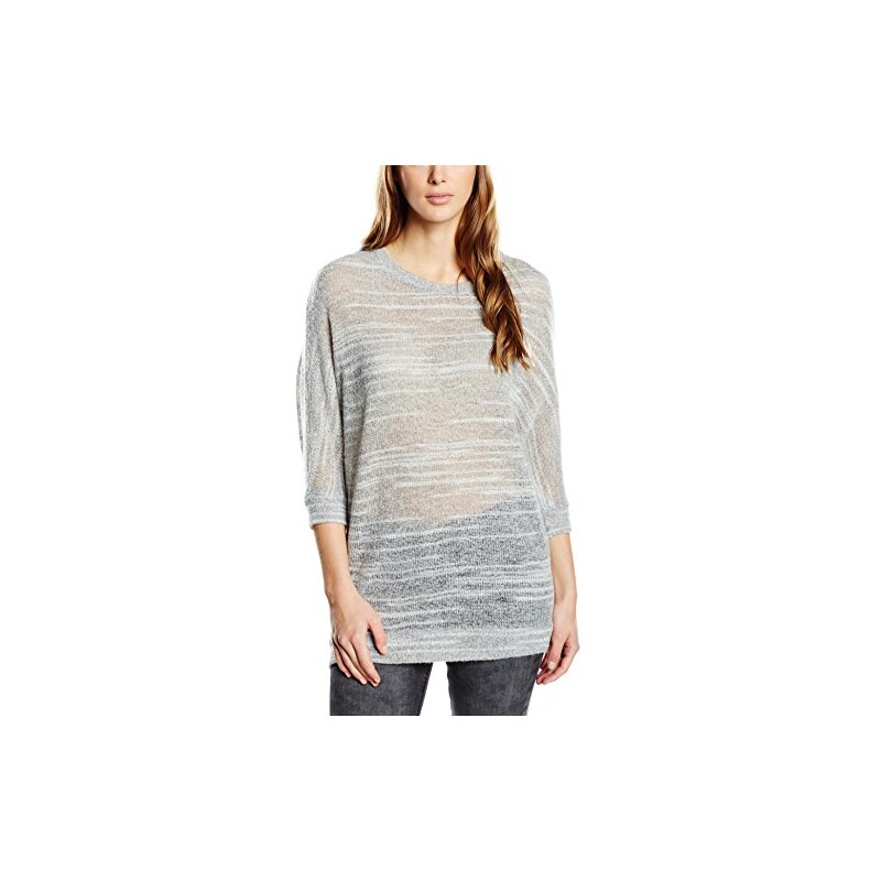 ONLY Damen Loose Fit Pullover Onlessie 3/4 Long Knt, Einfarbig