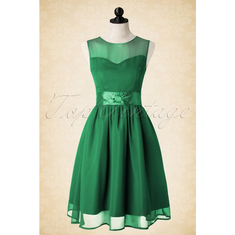 Lindy Bop 50s Candy Party Prom Dress in Green