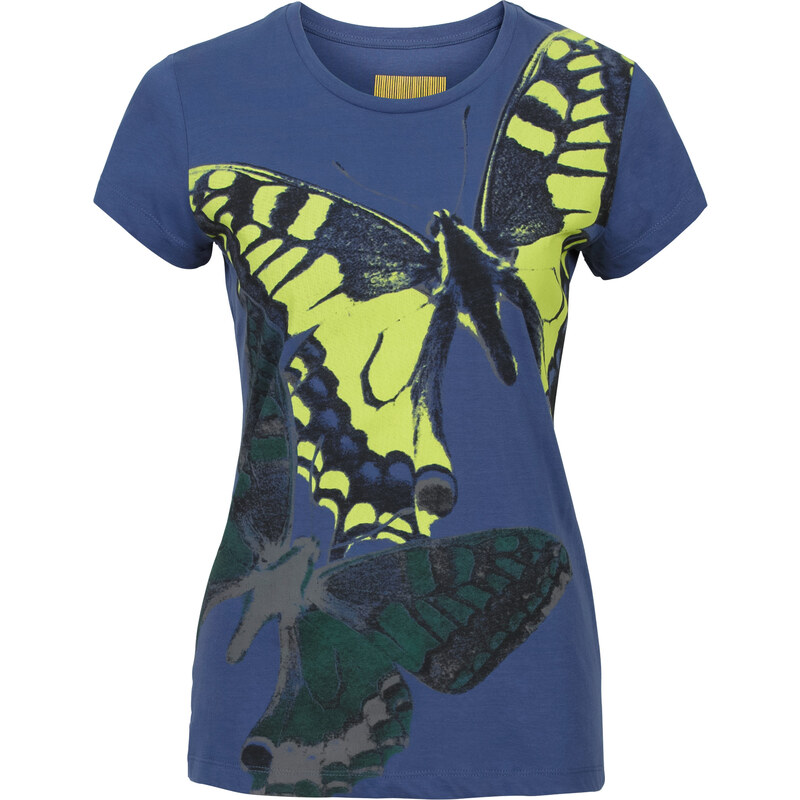 RAINBOW T-Shirt kurzer Arm in blau (Rundhals) für Damen von bonprix