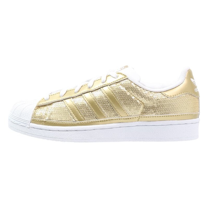 adidas Originals SUPERSTAR Sneaker low gold metallic/white