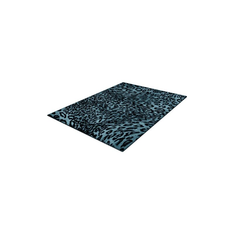 Teppich Trend-Teppiche Kolibri 11066 Leoparden Design TREND TEPPICHE blau 2 (B/L: 80x150 cm),3 (B/L: 120x170 cm),4 (B/L: 160x230 cm),6 (B/L: 200x290 cm)