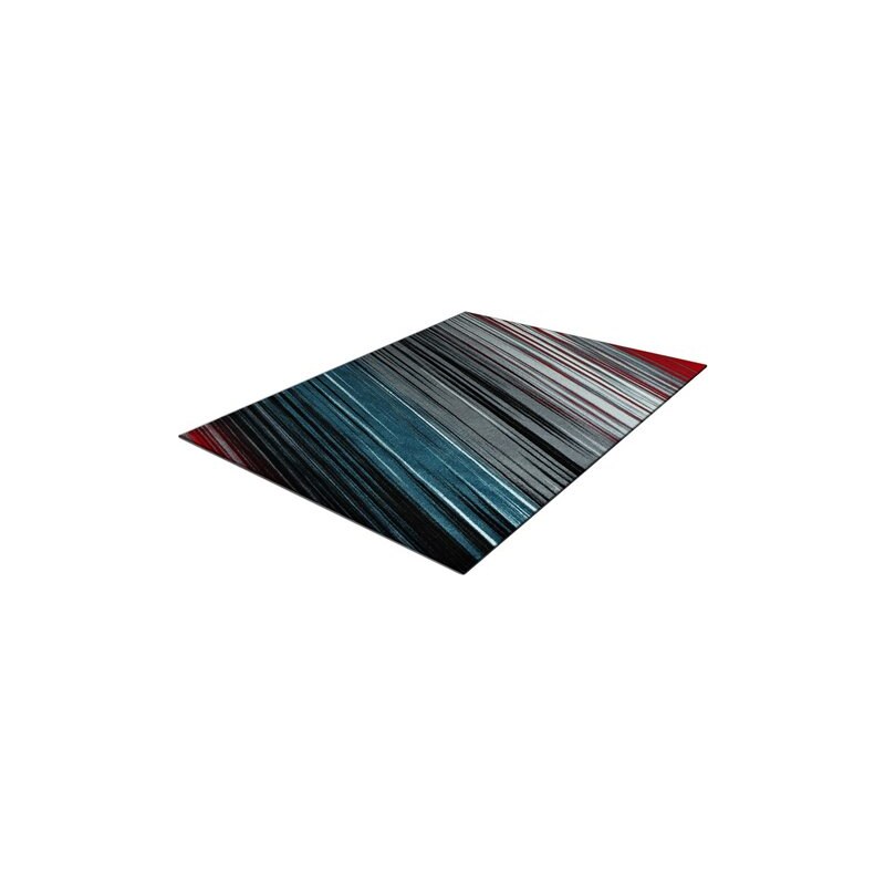 TREND TEPPICHE Teppich Trend-Teppiche Kolibri 11009 Streifen-Design blau 2 (B/L: 80x150 cm),3 (B/L: 120x170 cm),6 (B/L: 200x290 cm)