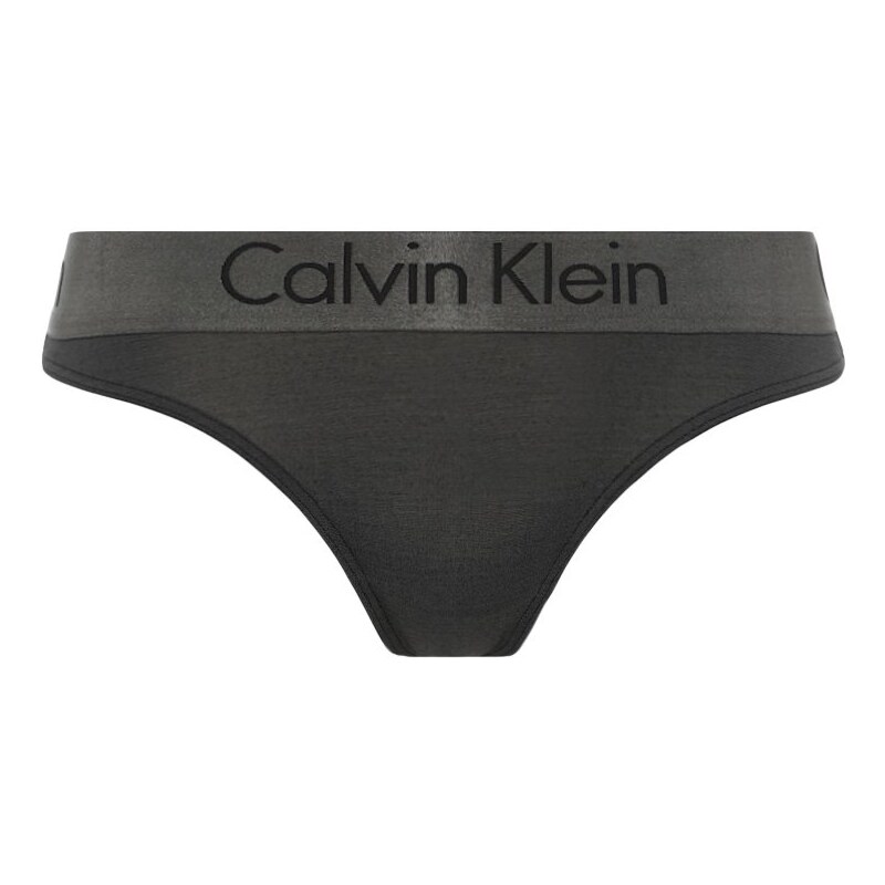 Calvin Klein Underwear DUAL TONE String black/shadow grey