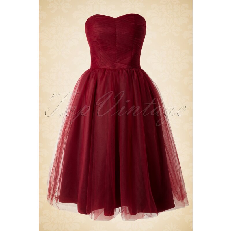 Bunny 50s Tamara Party Dress in Red