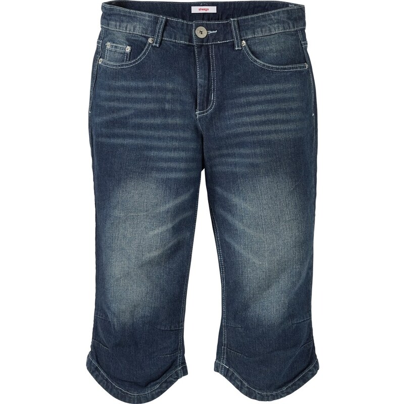 Sheego Denim Denim Capri Stretch Jeans