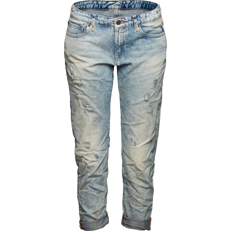 DENIM & SUPPLY Ralph Lauren Skinny Boyfriend Jeans im Used Look