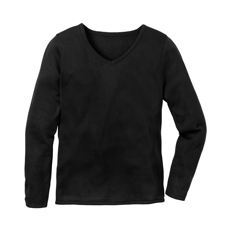 Sheego Casual Casual V Pullover als unverzichtbares Basic
