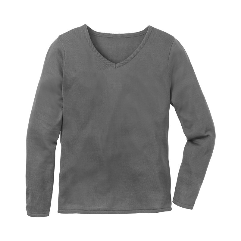 Sheego Casual V Pullover als unverzichtbares Basic