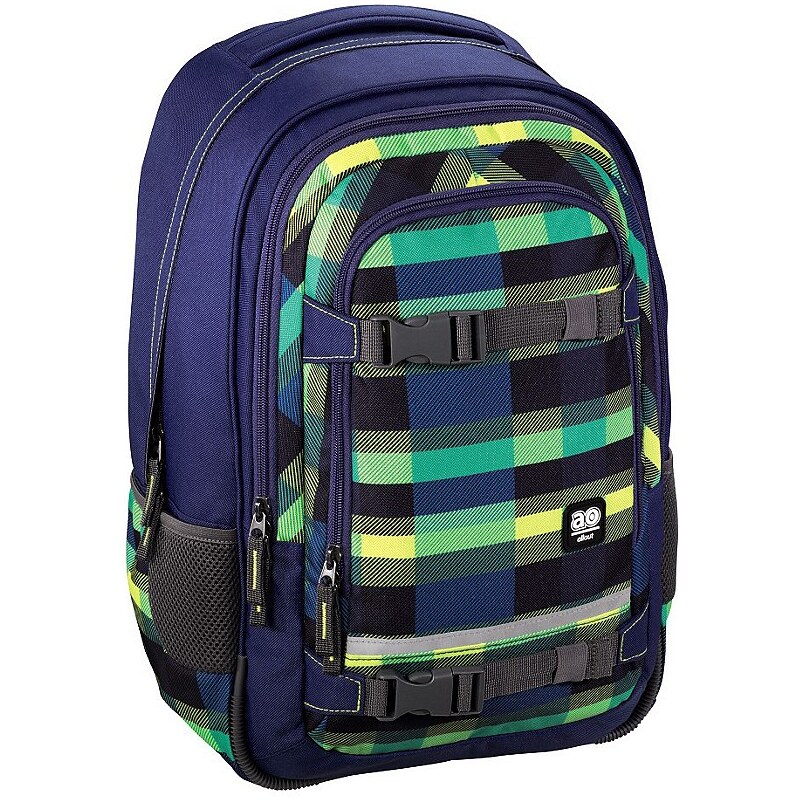 All Out Rucksack Selby, Summer Check Green