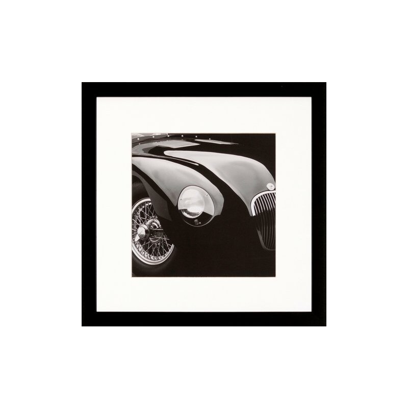 G&C G&C gerahmte Fotografie Retro: Classic cars Motiv 1 30/30 cm schwarz