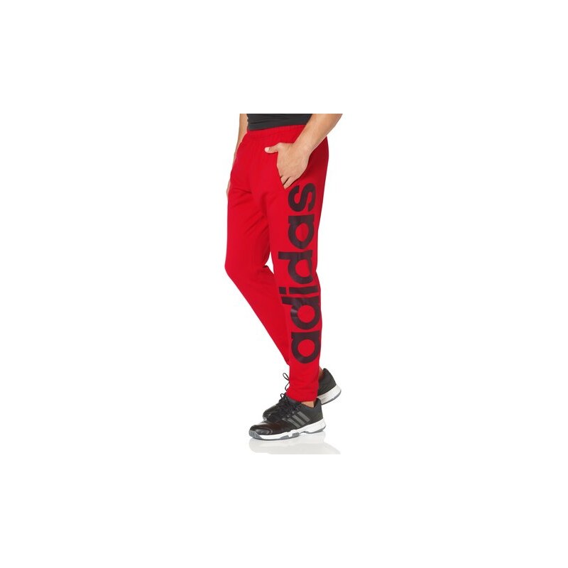 ESSENTIALS LINEAR PANT TAPERED FRENCH Jogginghose adidas Performance rot L (52/54),M (48/50),S (44/46)