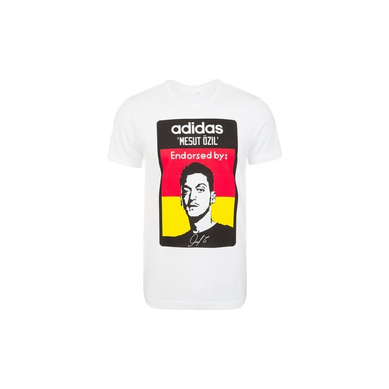 adidas Performance Özil T-Shirt Herren weiß L - 54,M - 50,XL - 58