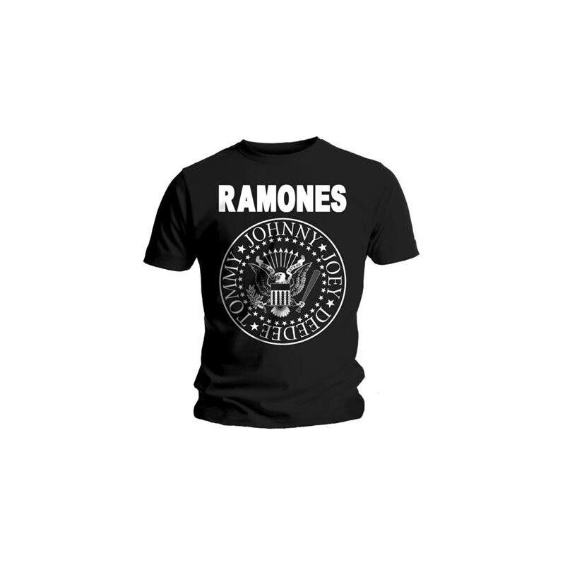 Universal Music Shirts Ramones - Hey Ho Let's Go 0904622 Unisex - Erwachsene Shirts/ T-Shirts (Weitere Farben)