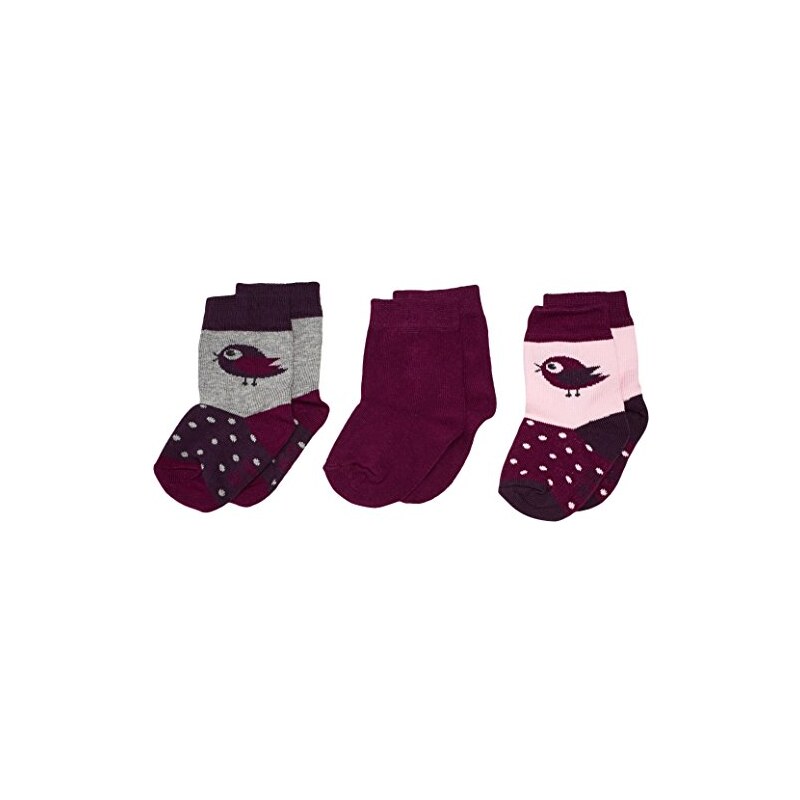 Melton Baby - Mädchen Socken 600072, 3er Pack