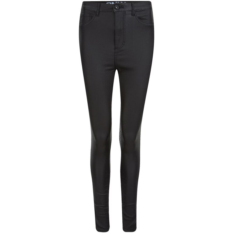 ONLY Women's Royal High Rock Coated Jeans - Black - W29/L30