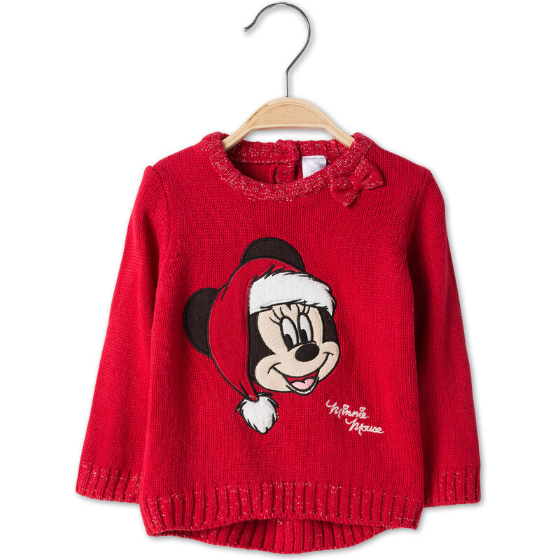 C&A Babys Minnie Mouse Baby-Pullover in rot
