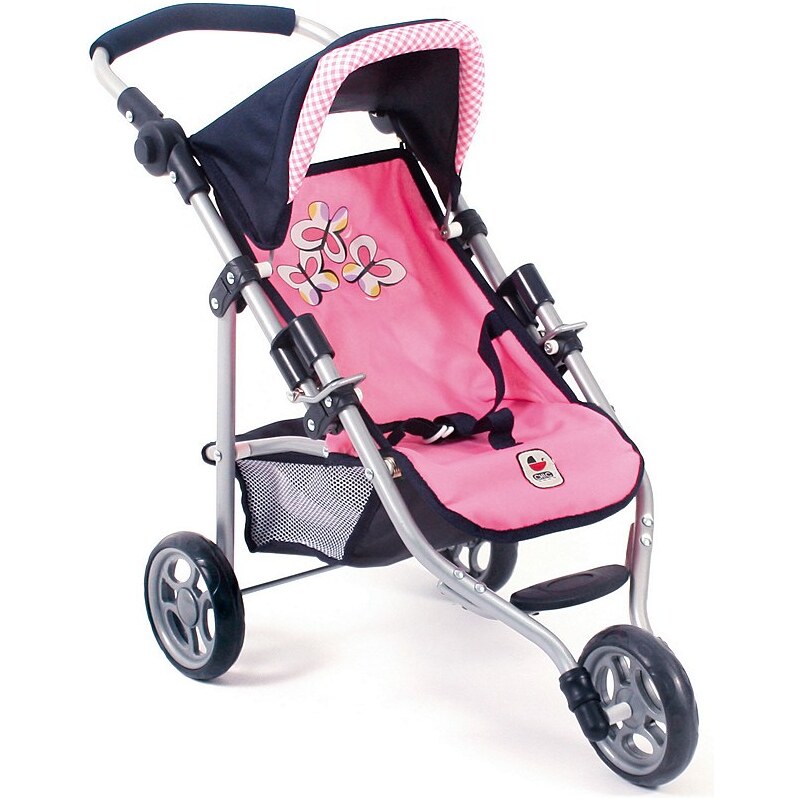 CHIC2000 Puppen-Jogging-Buggy, »Lola, Pink Checker«