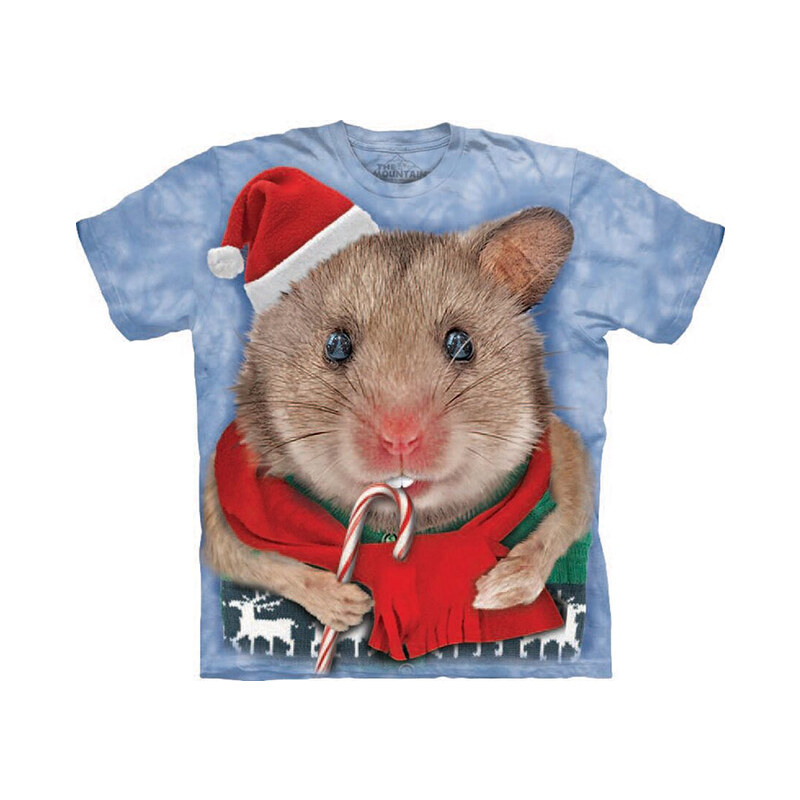 The Mountain Kinder-T-Shirt Weihnachts-Maus - L