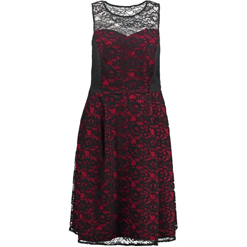 Dorothy Perkins Curve Cocktailkleid / festliches Kleid dark red