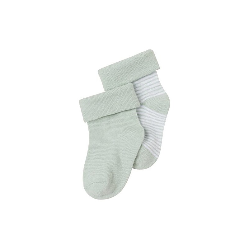 Noppies Unisex Baby Socken U Zoë stripe, 2er Pack, Gestreift