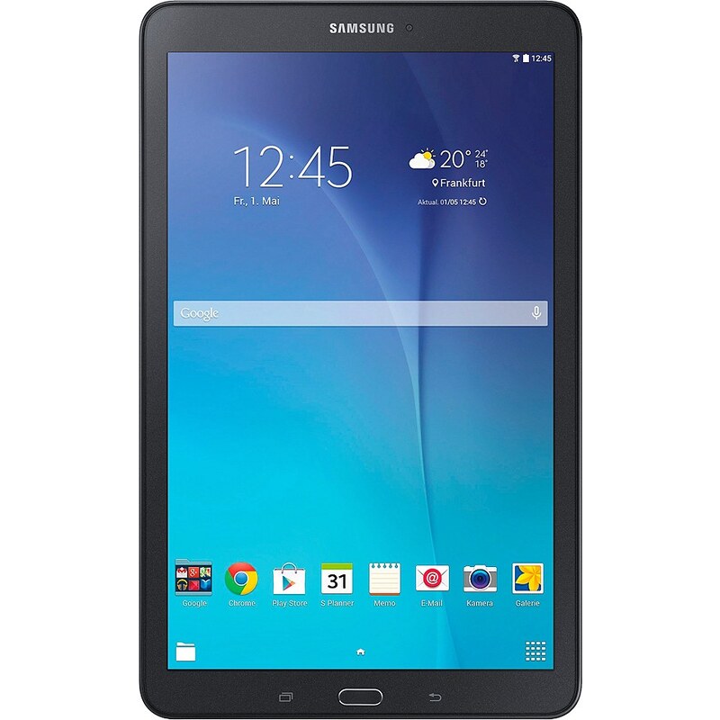 Samsung Galaxy Tab E Tablet-PC, Android 4.4 (KitKat), Quad-Core, 24,3 cm (9,6 Zoll), 1536 MB