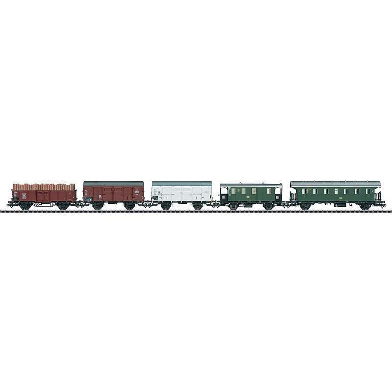 Märklin Güterwagen-Set Spur H0, »5-teiliges Güterwagenset GmP, DB - Wechselstrom - 48816«