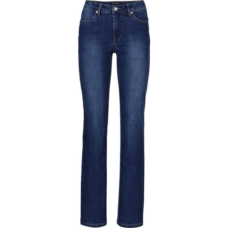 BODYFLIRT Bootcut-Jeans in blau für Damen von bonprix