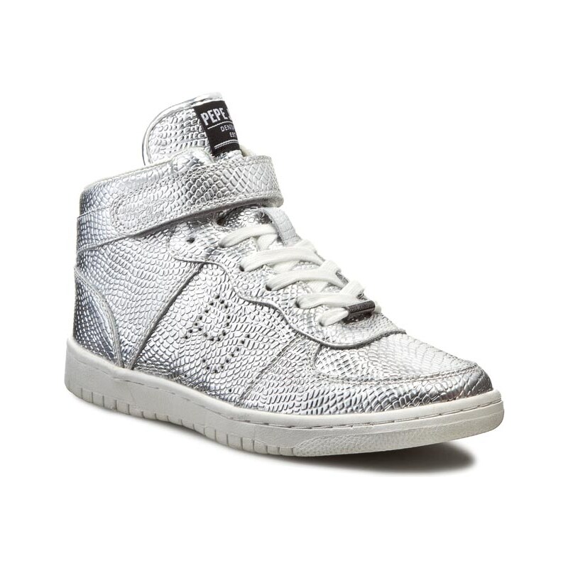 Sneakers PEPE JEANS - Lindsay Metal PLS30205 Silber