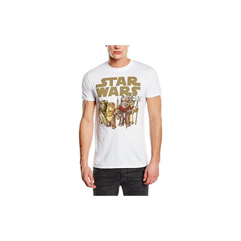 Bravado Herren T-Shirt Star Wars - Ewoks