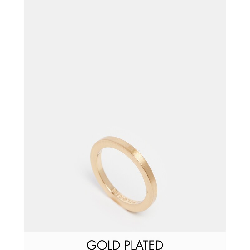 Pilgrim - Schlichter Ring - Gold