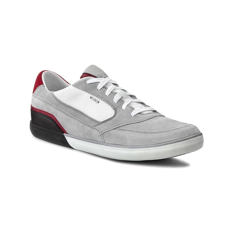 Sneakers GEOX - U Box A U44R3A 022FU C0050 Biały/Czerwony